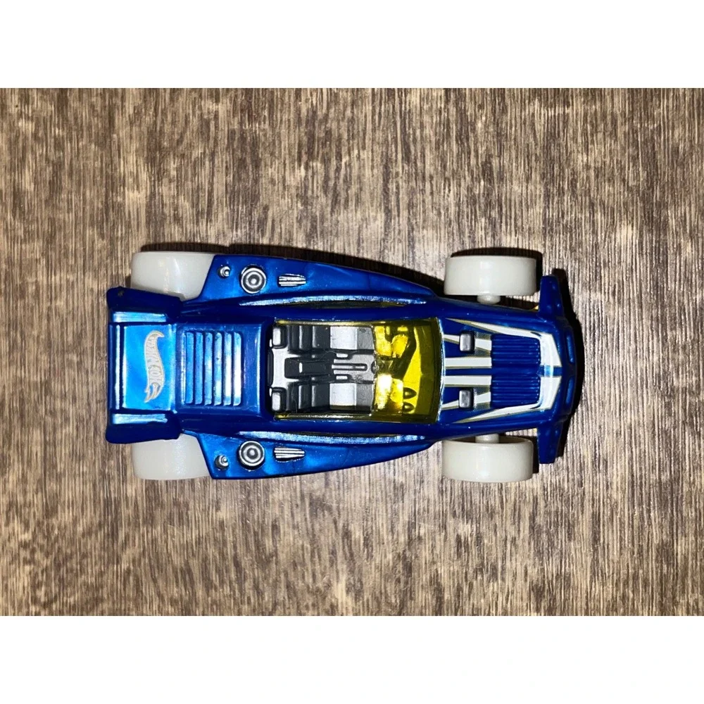 Hot Wheels 2016 Glow Wheels‎ Series Spectyte Blue Loose Die Cast EUC Play Car